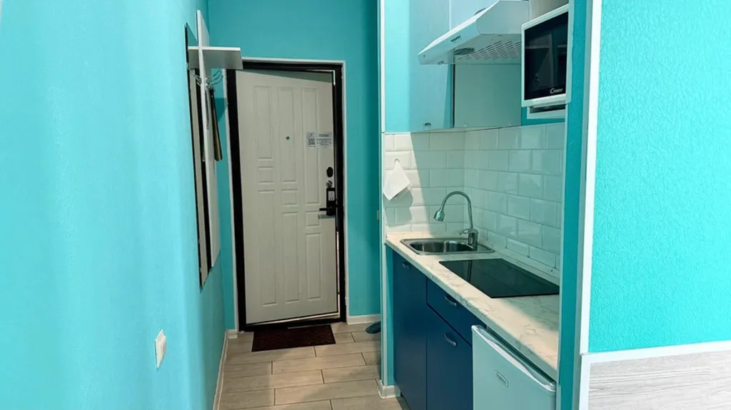 Квартира Квартира Стильная студия у метро Технопарк — Москва