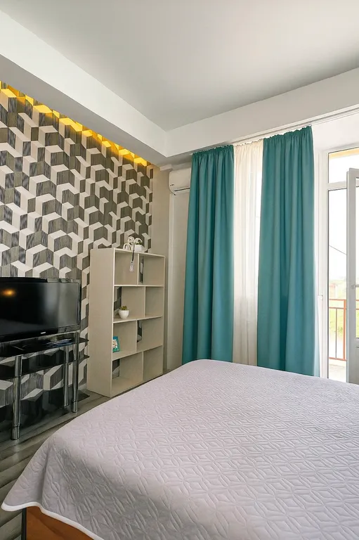 Квартира с видом на город рядом с парком