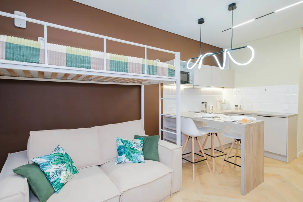 Квартира Квартира Уютная студия с видом на море — Сочи