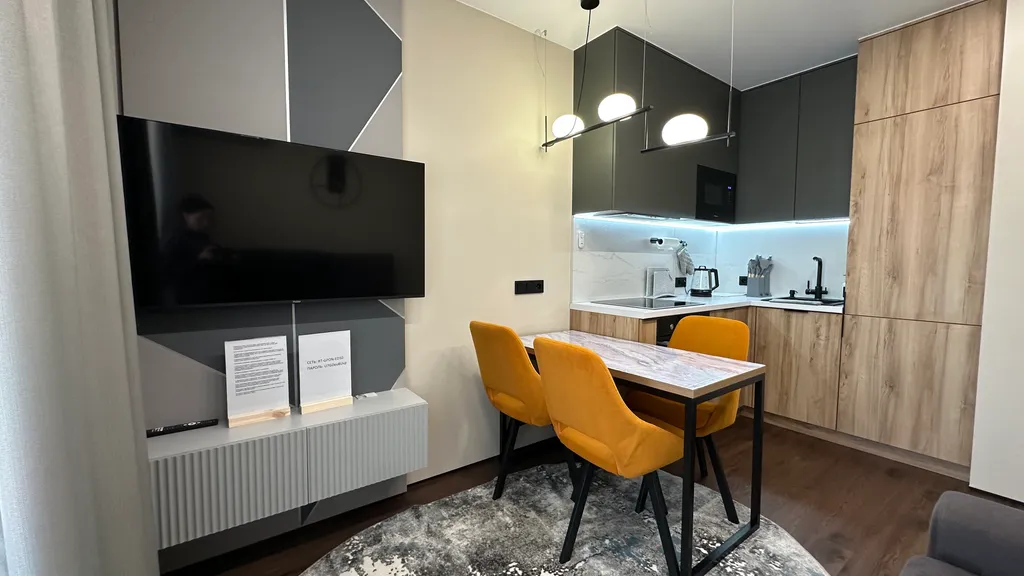 Квартира с дизайнерским ремонтом