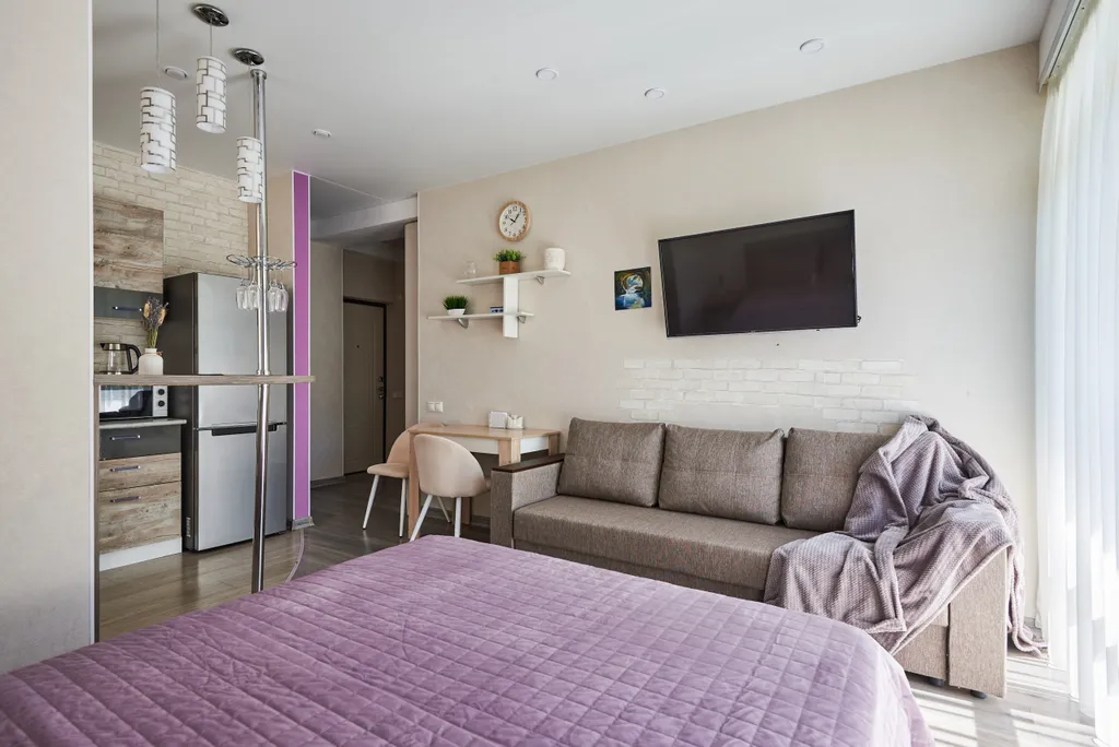 Квартира Квартира Фиолетовый рассвет — Сириус