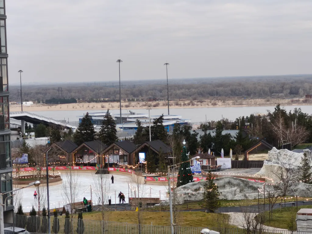 Квартира в центре с видом на парк и Волгу