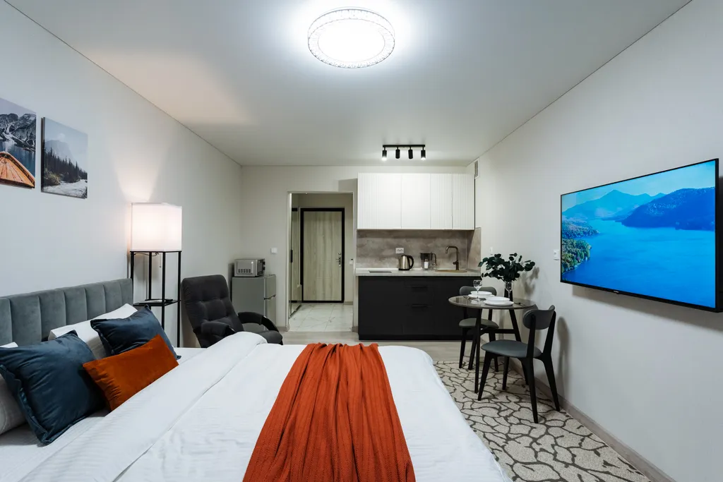 Новейшая уютная студия