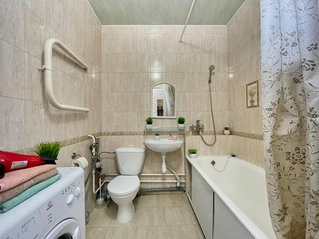 1-комнатная квартира для 1-4 гостей, с большой лоджией