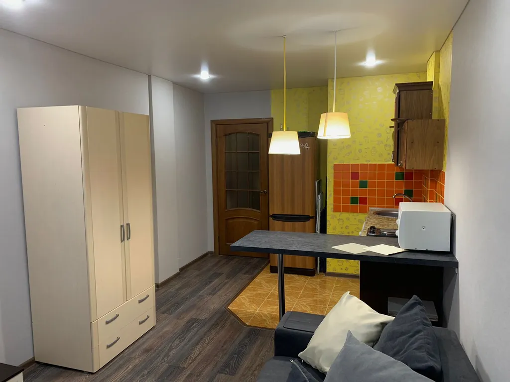 Уютная квартира-студия в новом, кирпично-монолитном доме