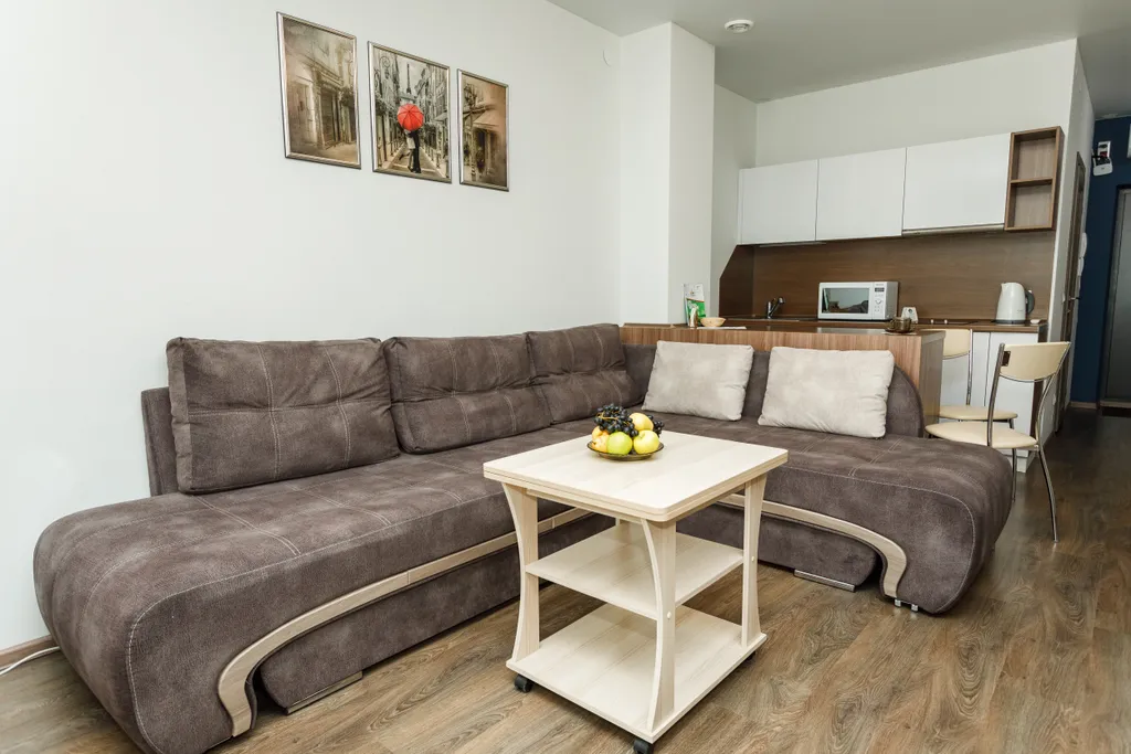 Апартаменты в центре с прекрасным видом на храм Большой Златоуст