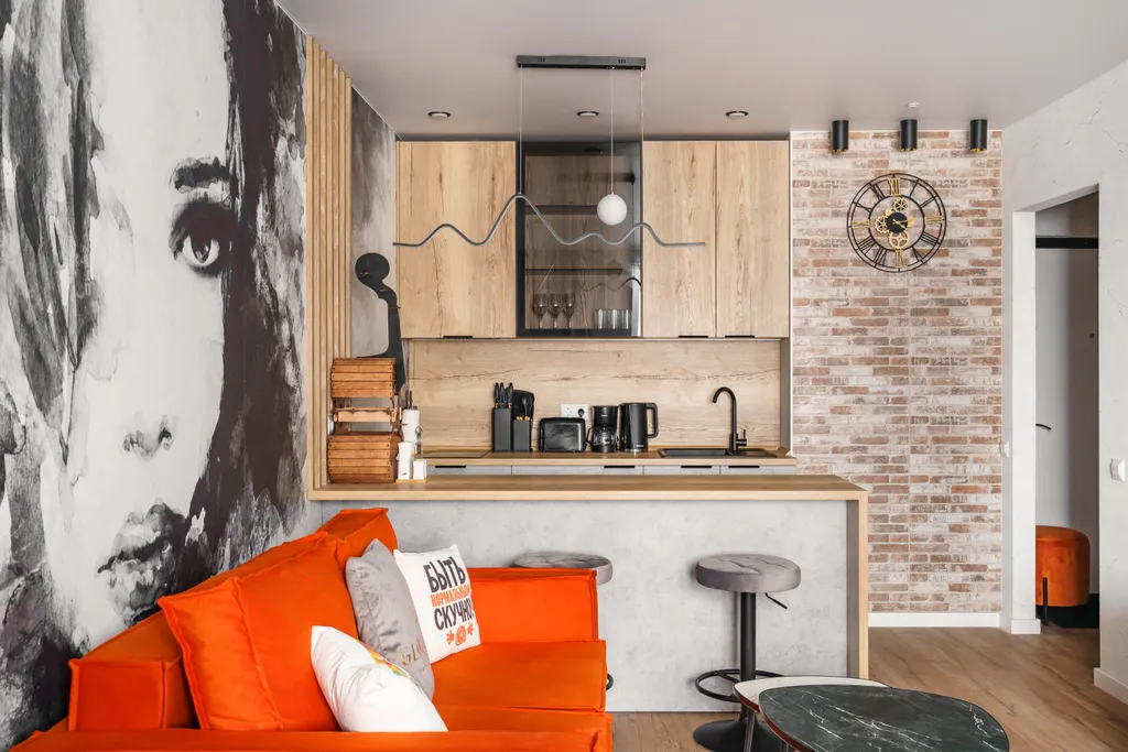 Студия с дизайнерским ремонтом в ЖК Авиатор