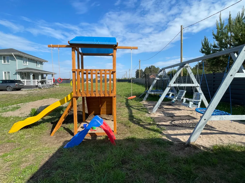 Коттедж Уютный дом аттик А-фрейм у Снетковского озера — Ларионово