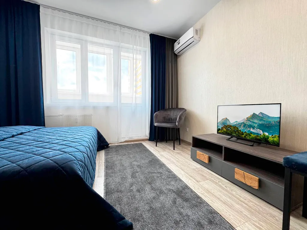 Студия с евроремонтом в центральном районе города