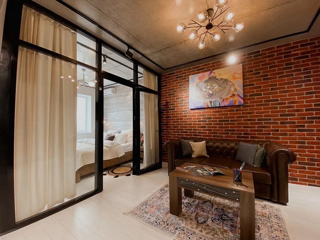 Лофт-квартира для взыскательных – стиль, чистота и полный комфорт