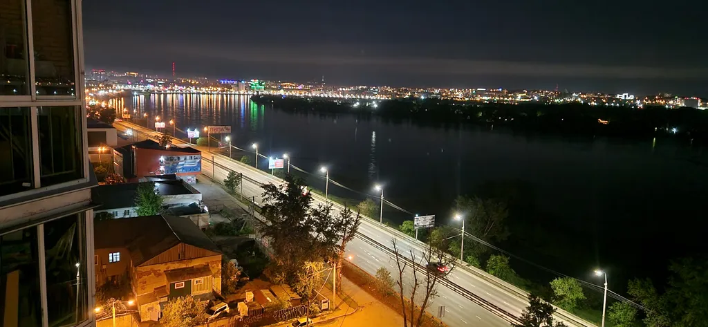 Студия с шикарным видом на реку Ангару