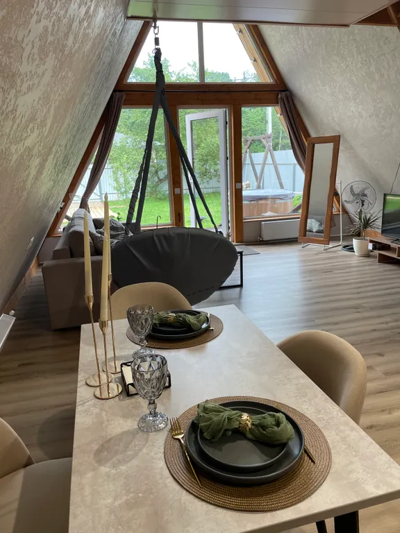 Коттедж Уютный дом афрейм рядом с лесом, близко от города — Марьино