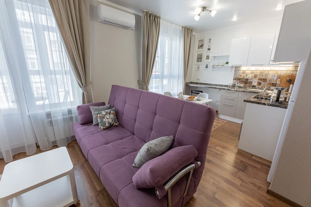 Квартира Квартира Уютная студия в жк Времена года — Анапа