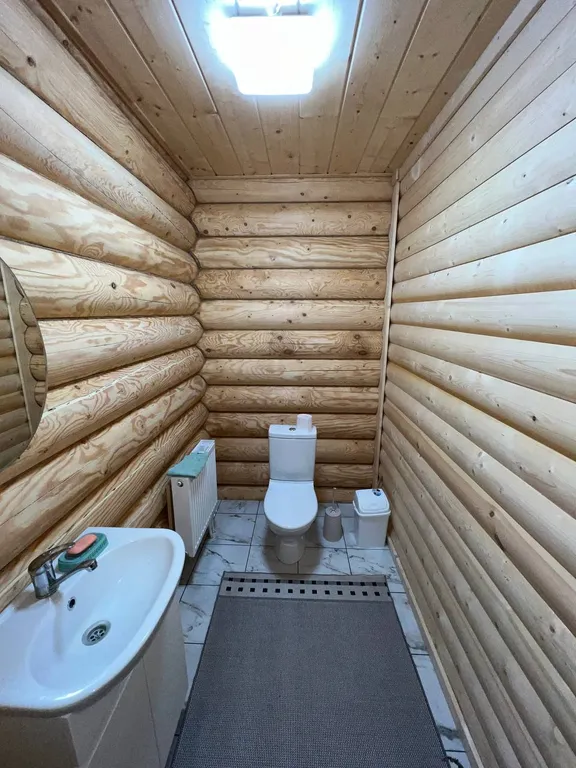 Большой коттедж на побережье озера Тосканка