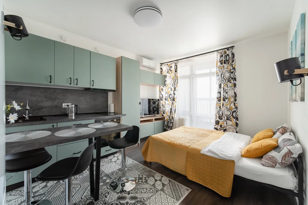 Яркая студия в ЖК Прокшино