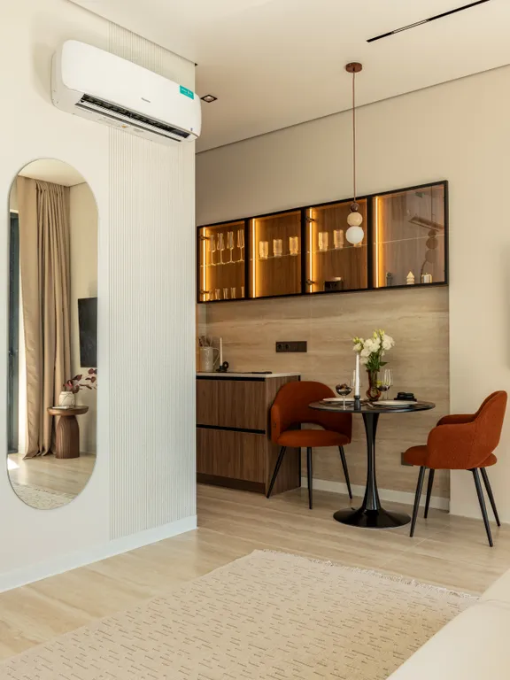 Апартаменты с балконом и видом на море