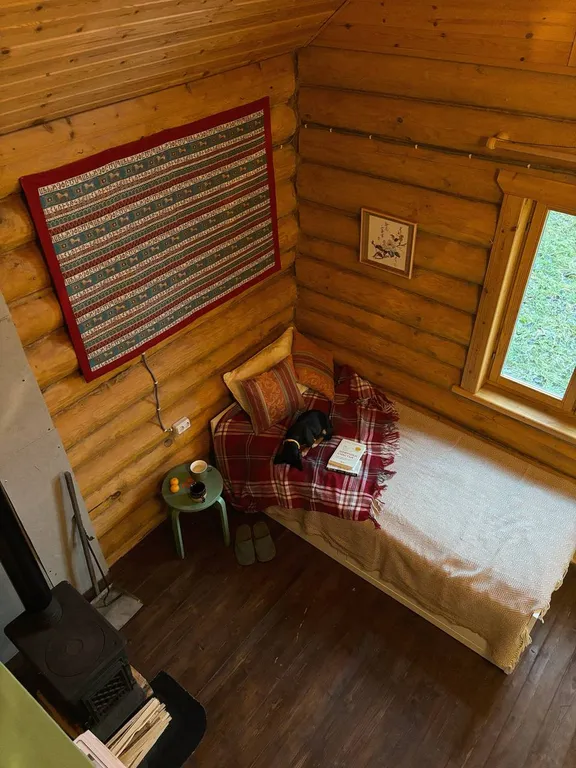 Волшебная Беличья Избушка на территории арт-усадьбы Туманный Хемуль