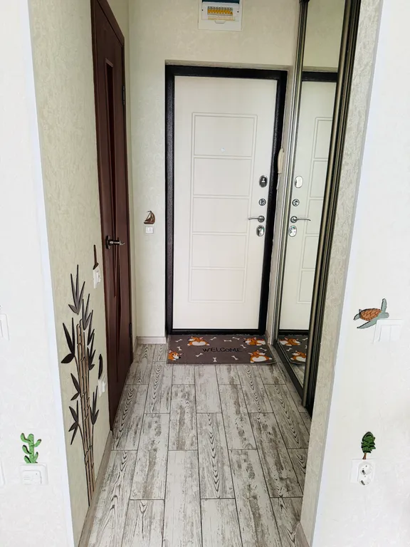 Квартира Квартира Уютная евродвушка с балконом рядом с морем в центре Адлера — Сириус