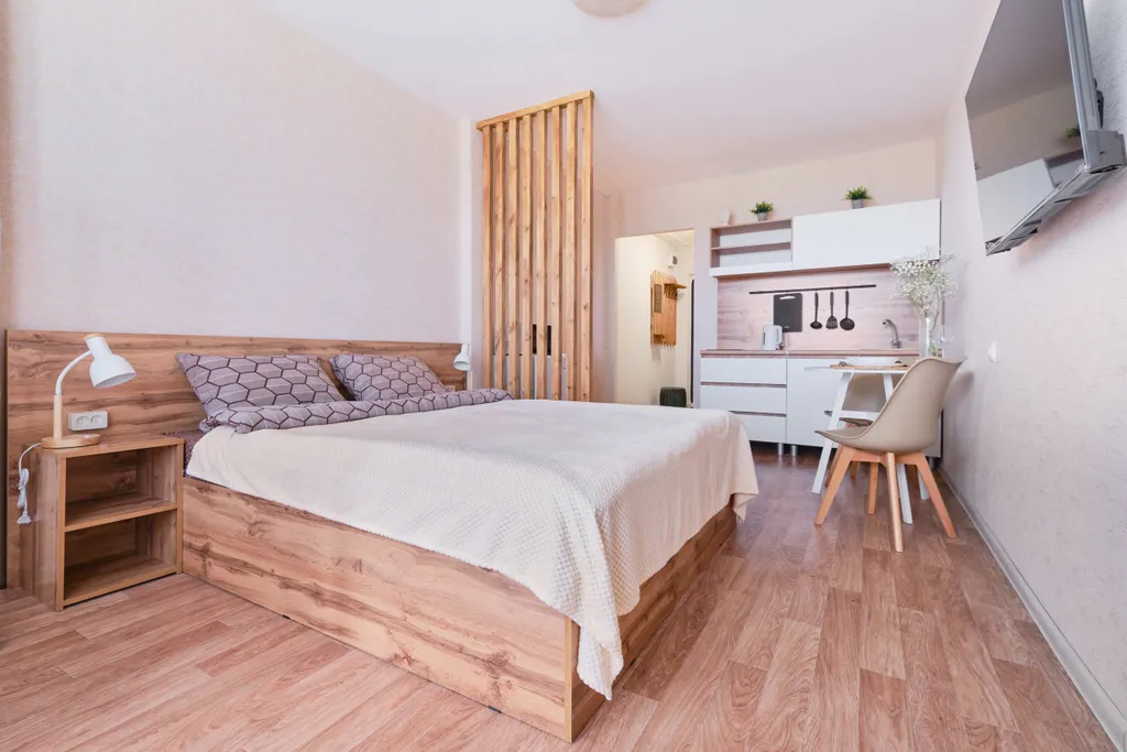 Квартира Уютная студия на. Б. Подгорной, 87 № 19 — аренда посуточно в Томск