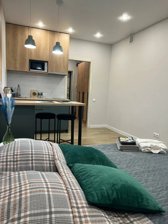 Студия в районе ЖД вокзала