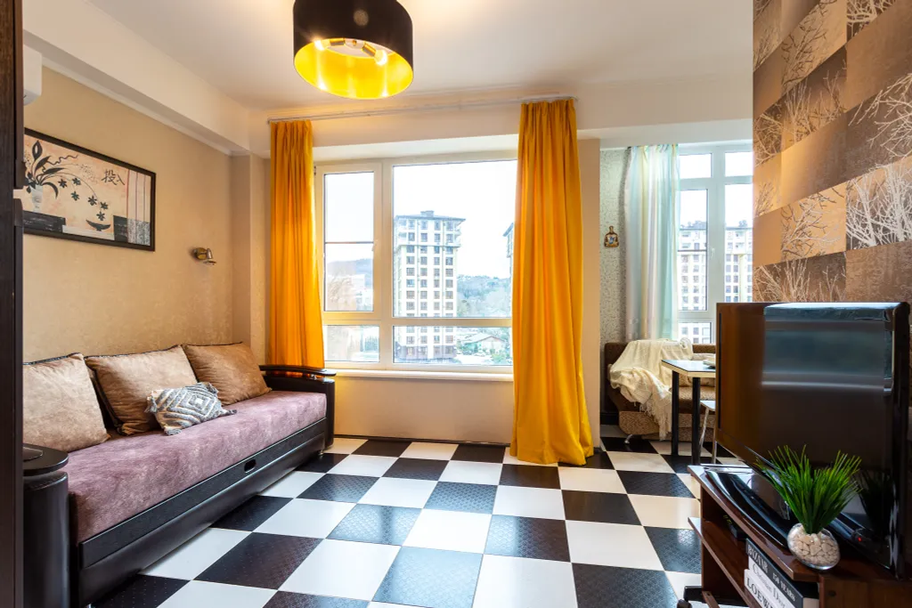 Студия с видом на гору. "Кватро 57"