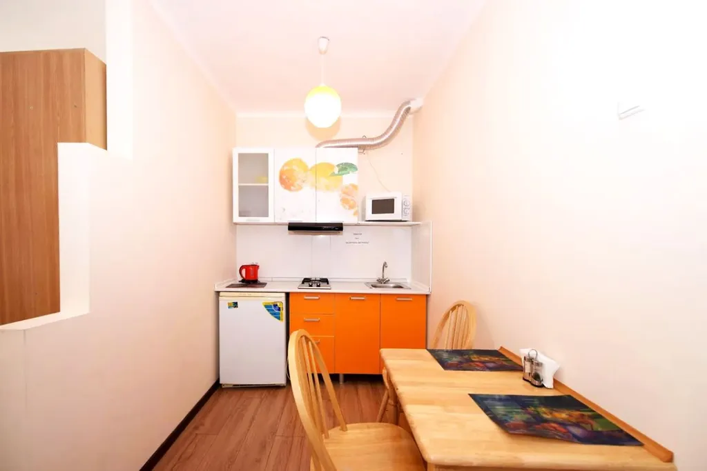 Апартаменты 8,10 с кухней и балконом с видом на горы