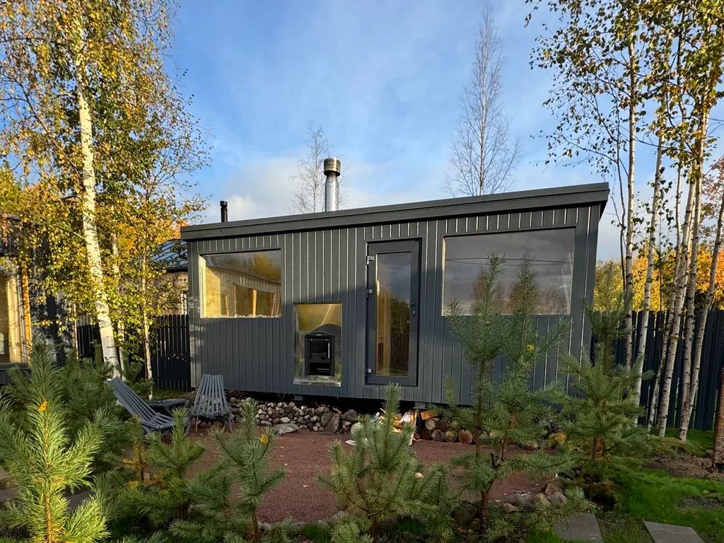 Коттедж Coral с 2-мя спальнями на Ладожском озере