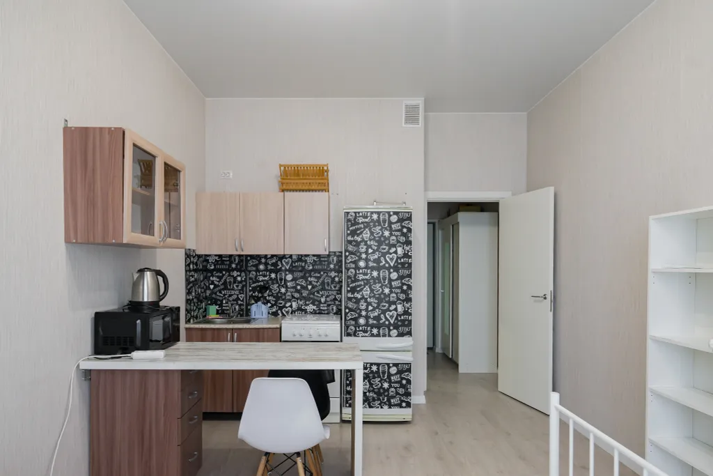 Квартира Квартира Студия в апарт-комплексе "Салют" на Звездной — Санкт-Петербург