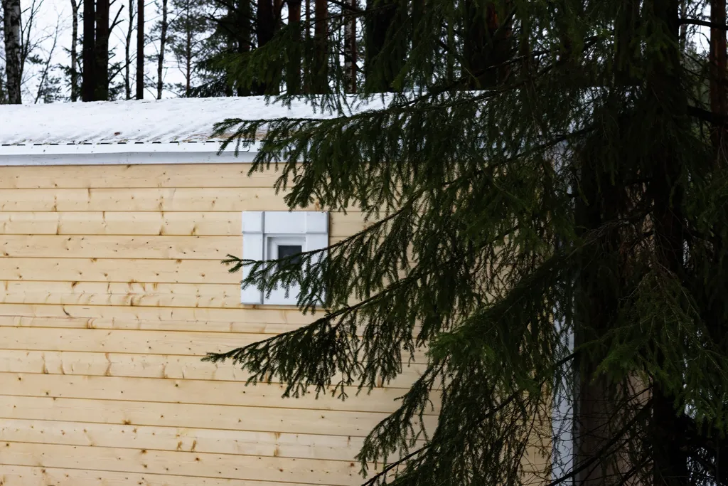 Прекрасный белый домик в Раздолье