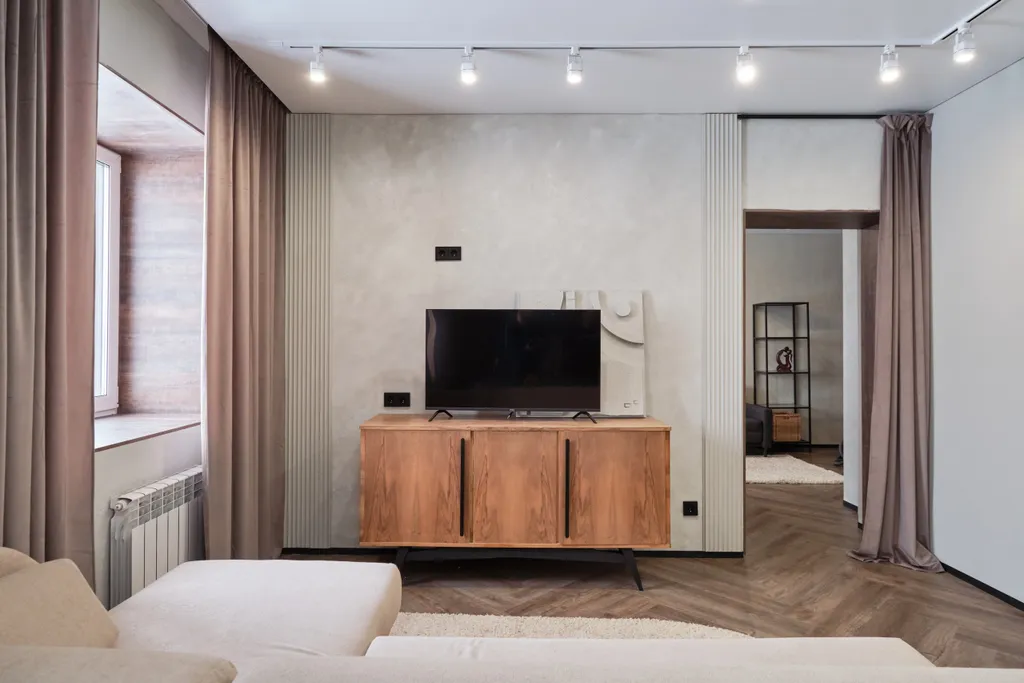 Стильные апартаменты с видом на закат