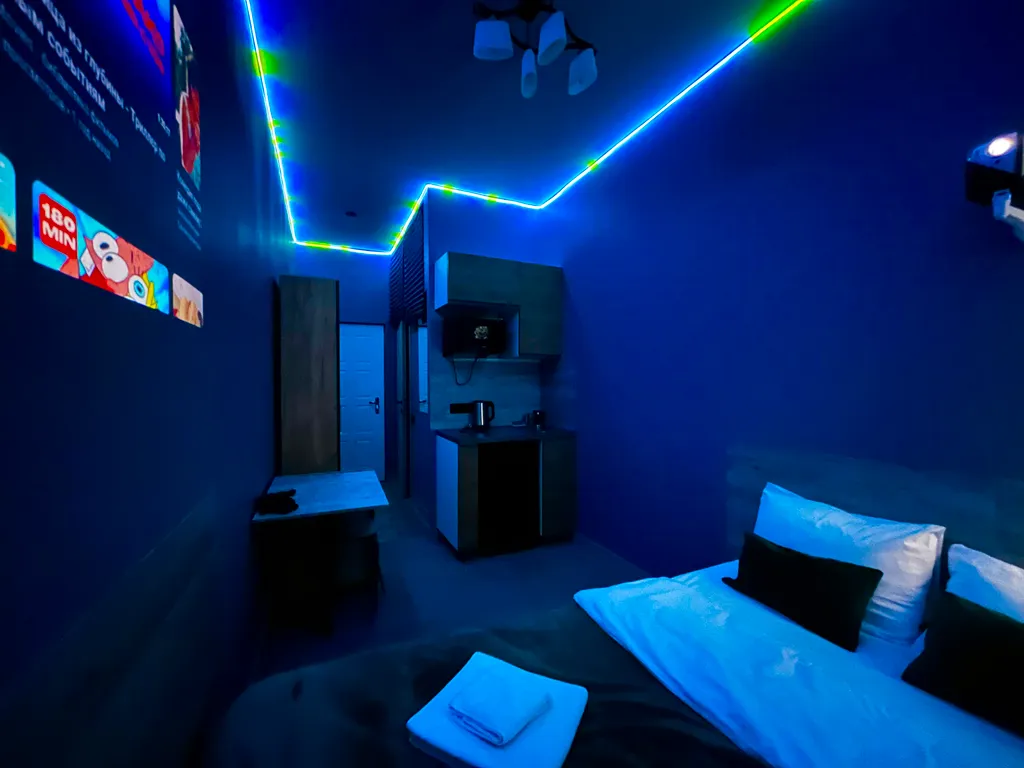 Квартира Квартира Уютная студия с кинотеатром возле московского вокзала — Санкт-Петербург