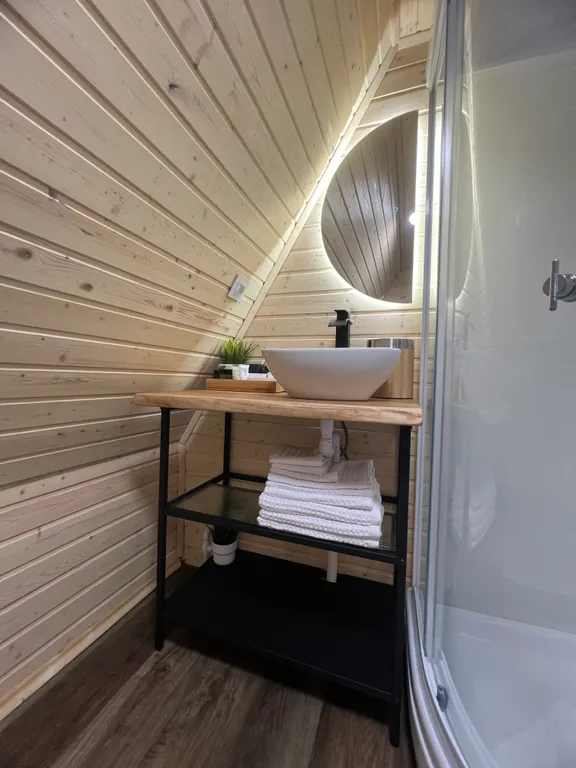 Коттедж Коттедж Уютный Афрейм с бассейном и баней — Горячий Ключ