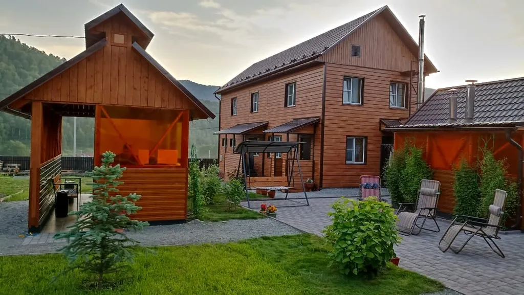 Коттедж в горах Алтая — аренда посуточно в Чемал