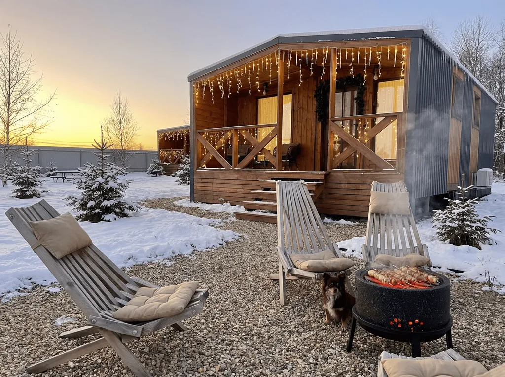 Коттедж Дом 45 кв в стиле прованс — аренда посуточно в Истра