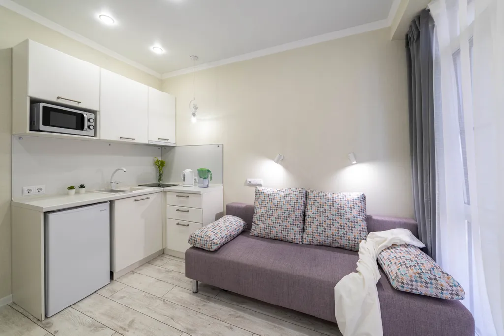 Квартира Квартира Новая студия у моря — Сириус