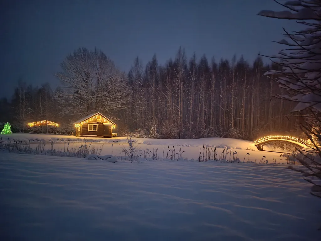 Дом у пруда