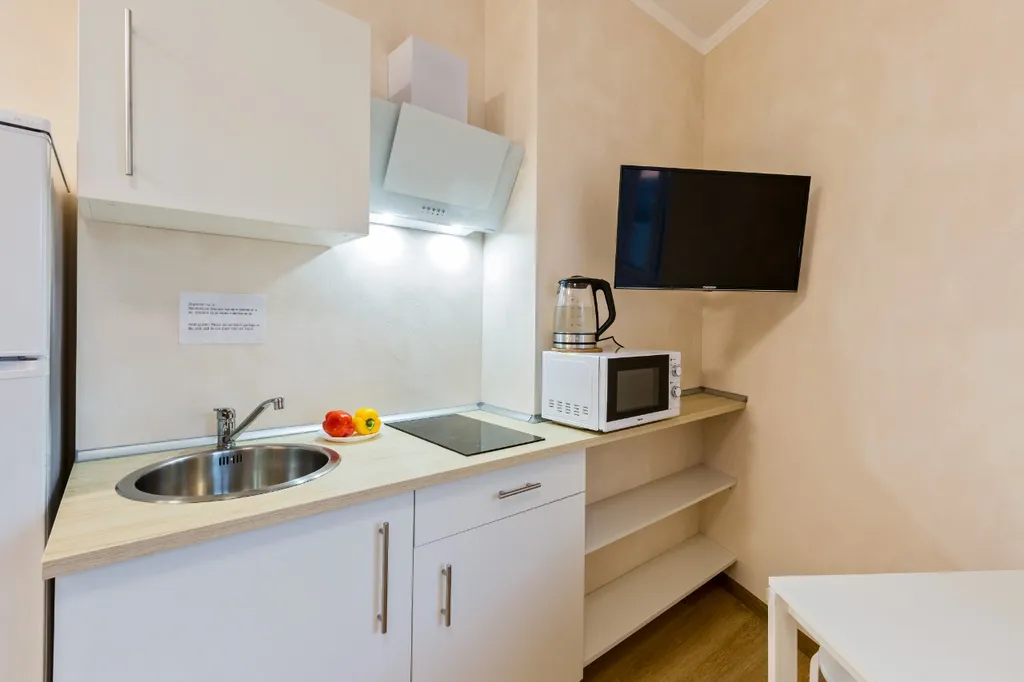 Laspace apart mini 4 местный кухня-гостиная спальня 30 м2