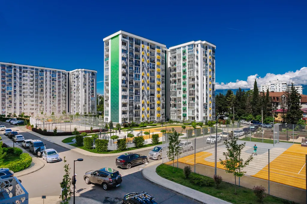 Квартира Квартира Современная 1-комнатная рядом с Сириус Арена — Сириус