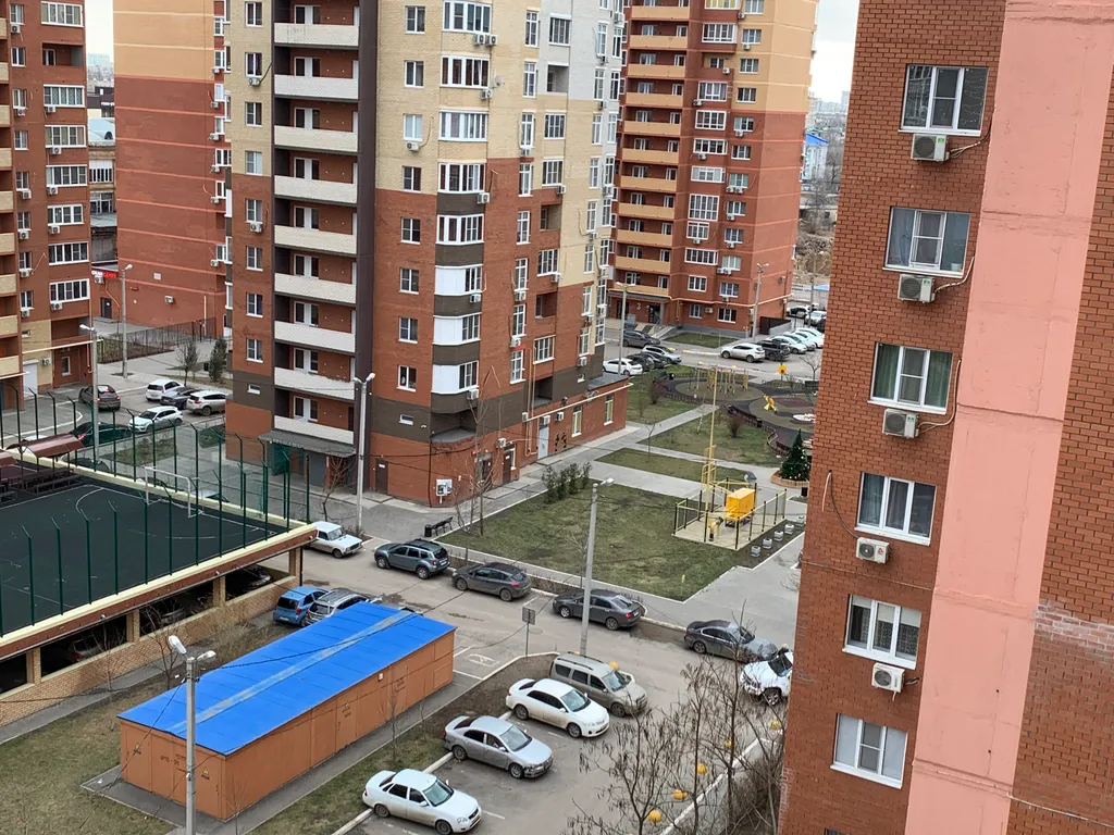 Однокомнатная квартира с видом на Волгу