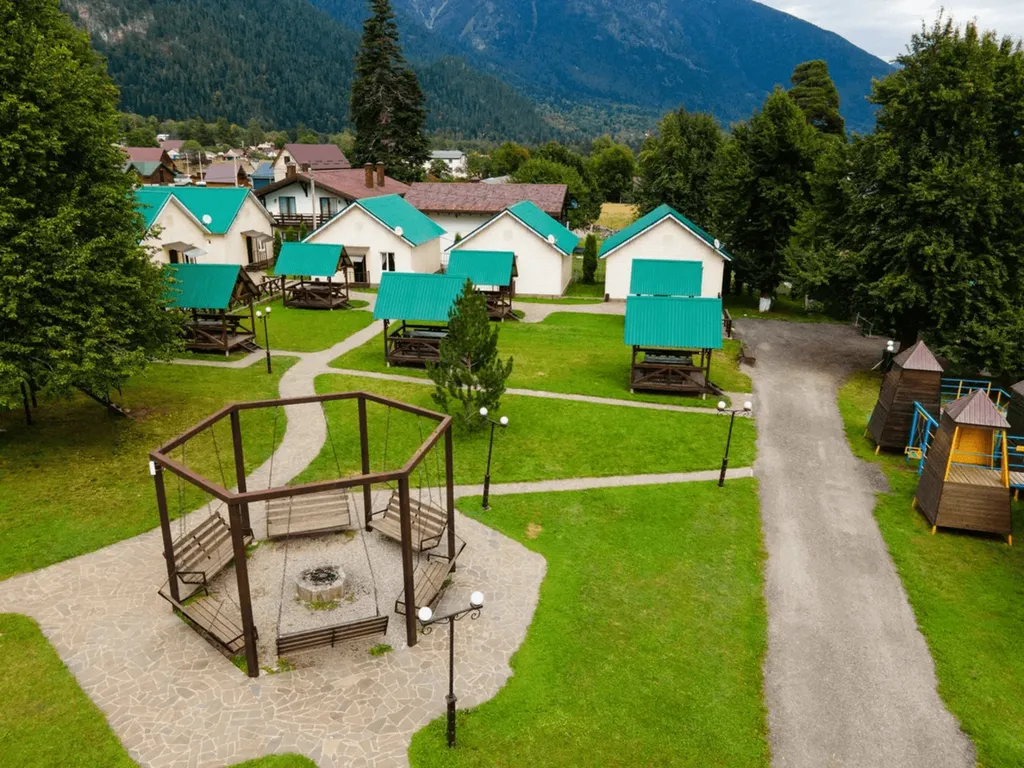 Коттедж Трёхкомнатный коттедж с видом на горы — Архыз