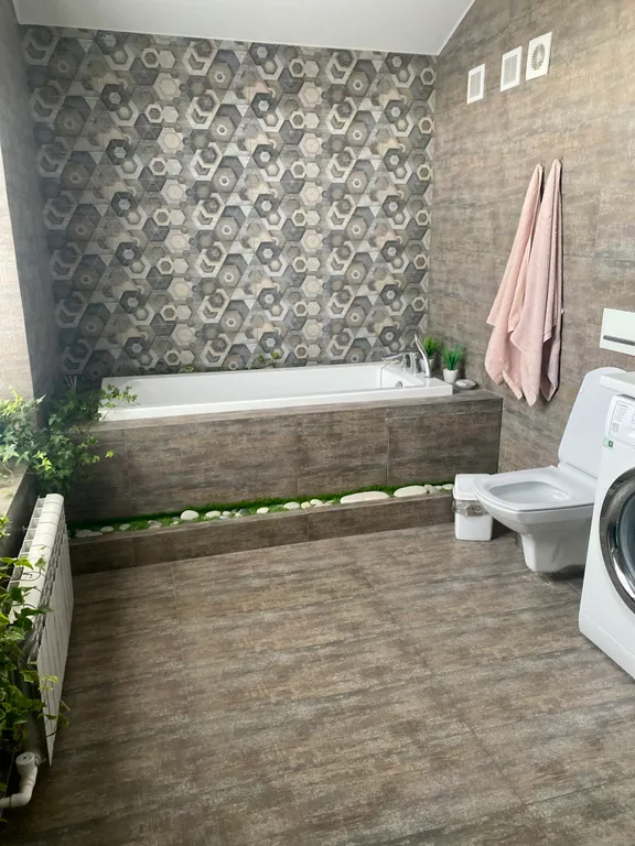 Коттедж с баней и чаном