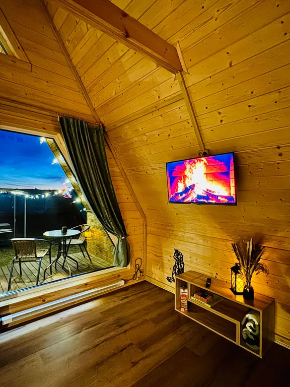 Коттедж Дом шалаш с баней — Санкт-Петербург