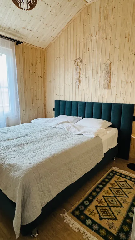 Новый домик с панорамным видом на горы