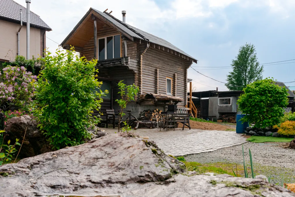 Уютный дом с баней в пригороде