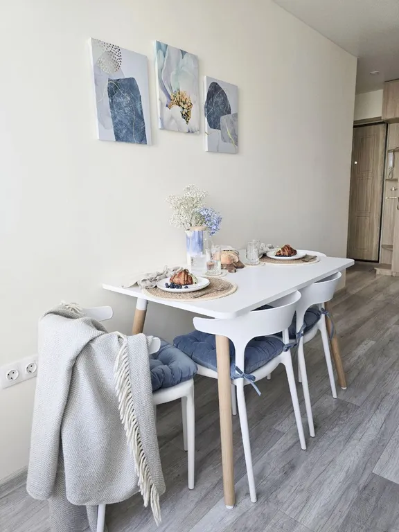 Светлая квартира на берегу Волги