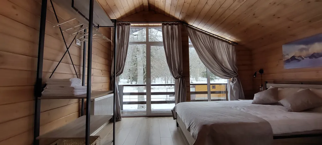 Семейное шале с видом на горы