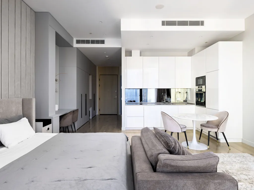 Квартира Квартира Silver Studio — Москва