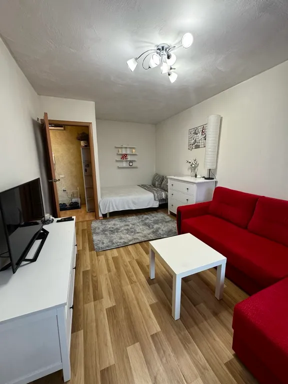 Комфортабельная 1-комнатная квартира с видом на город