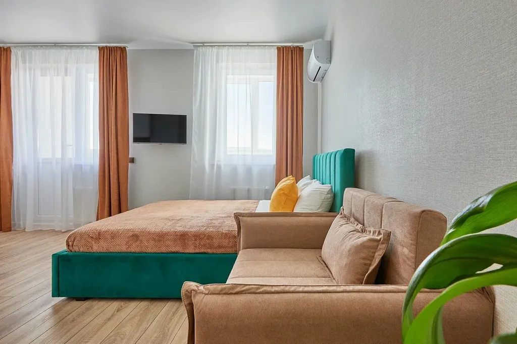 Студия со свежим ремонтом в ЖК Самолет