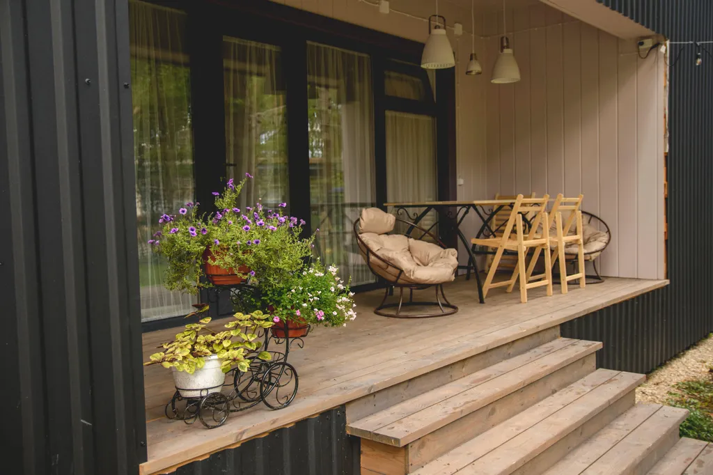 Новый домик для отдыха в сосновом бору Бунырево